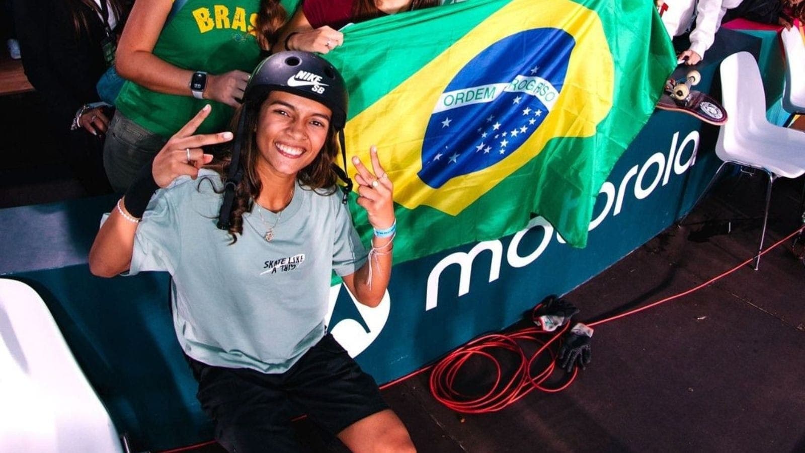 Rayssa Leal conquista o mundial de skate em Roma