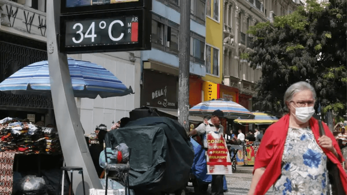 Novos recordes de calor nesta semana (Créditos: Agência Brasil)