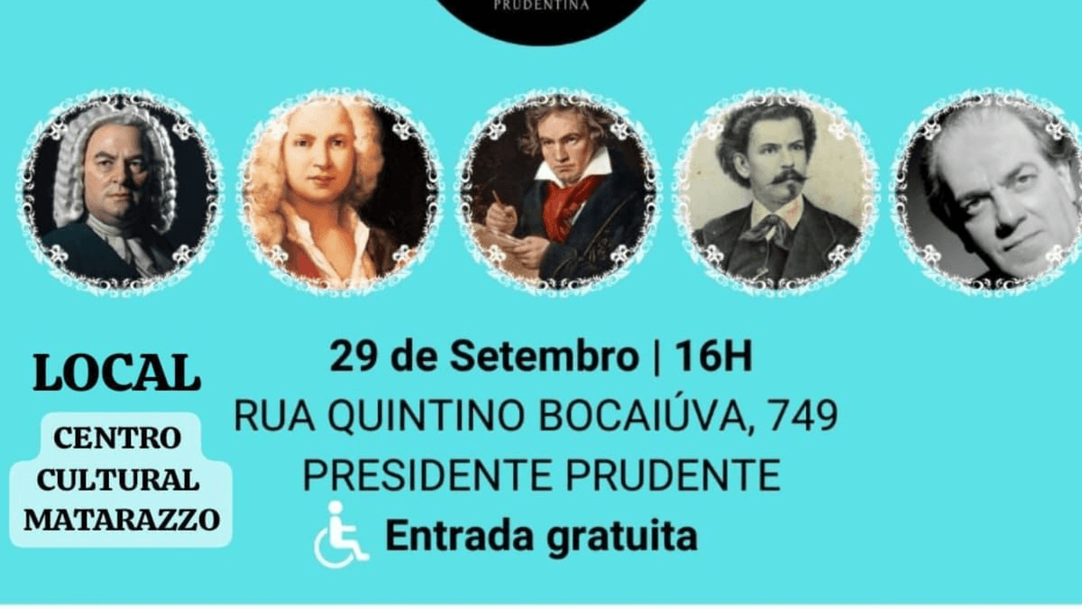 Evento reúne clássicos da música no dia 29 de setembro
