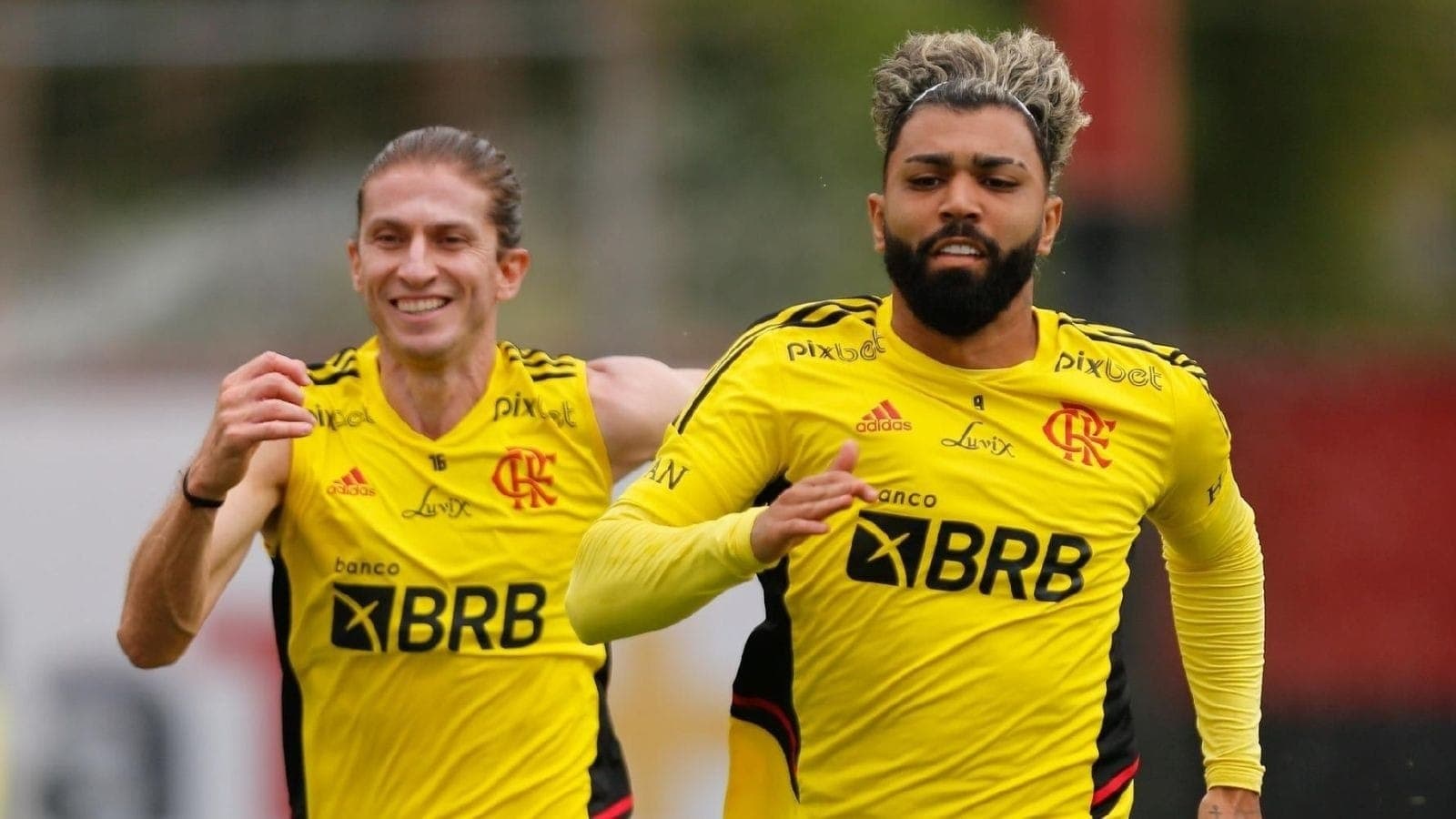 Filipe Luís e Gabigol vão se reencontrar no Flamengo