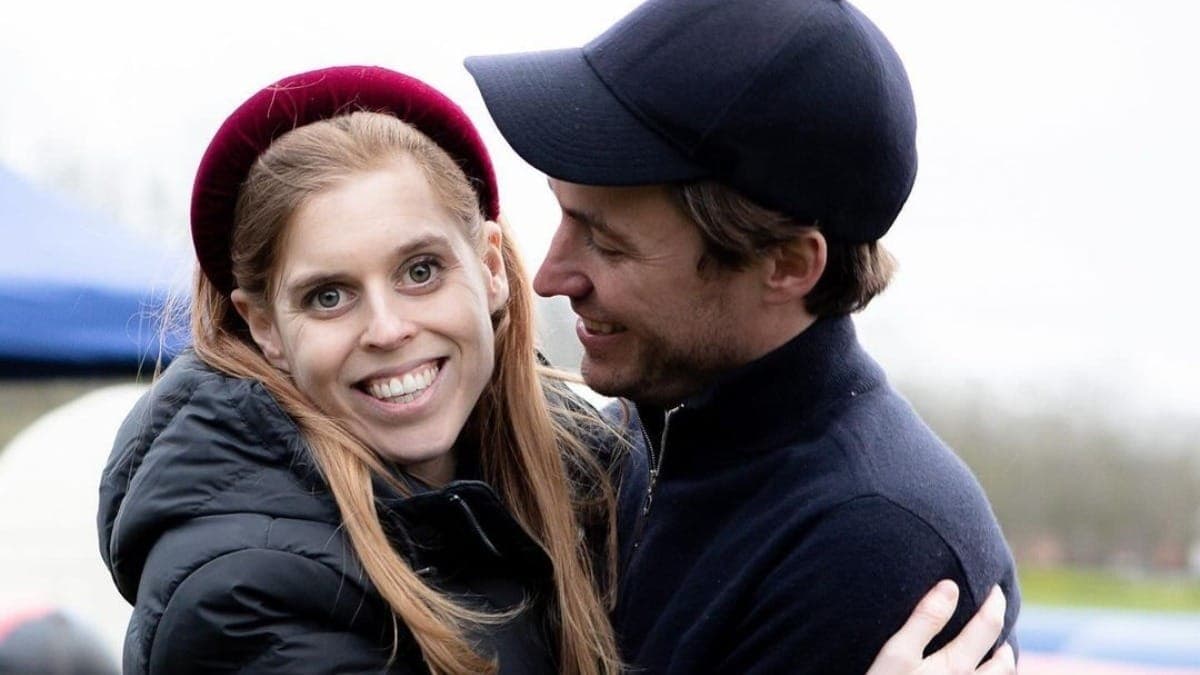 Princesa Beatrice, e seu marido, Edoardo Mapelli Mozzi,