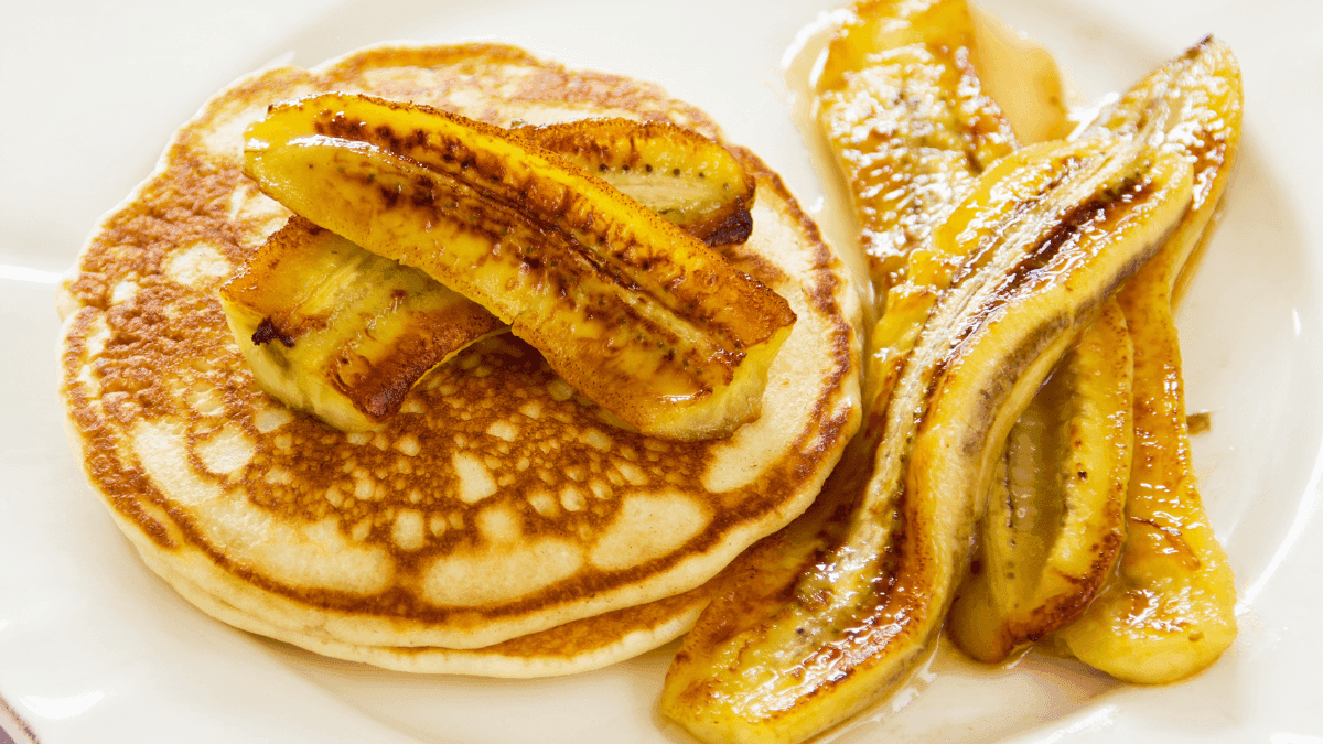 Veja receita de panqueca fit de banana