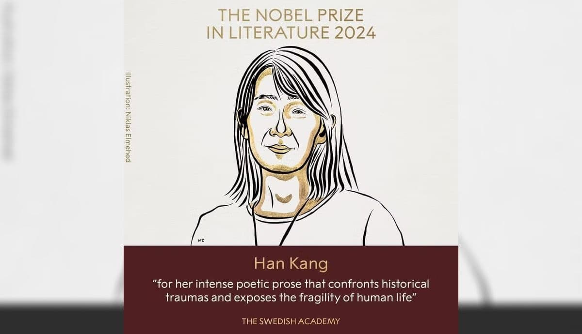 Escritora sul-coreana Han Kang ganha o Nobel de Literatura
