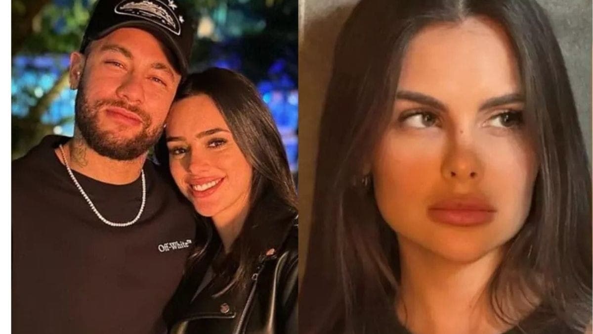 Neymar, Bruna Biancardi e Amanda Kim