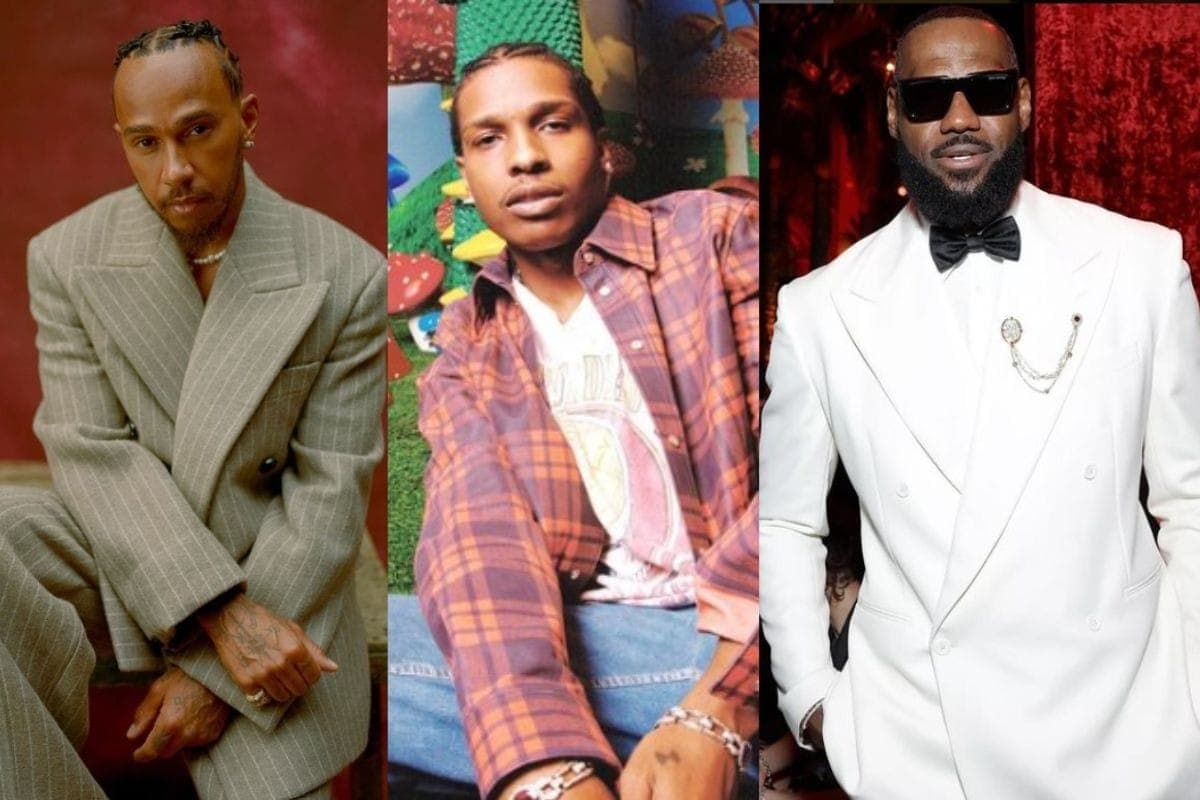 Lewis Hamilton, ASAP e Lebron