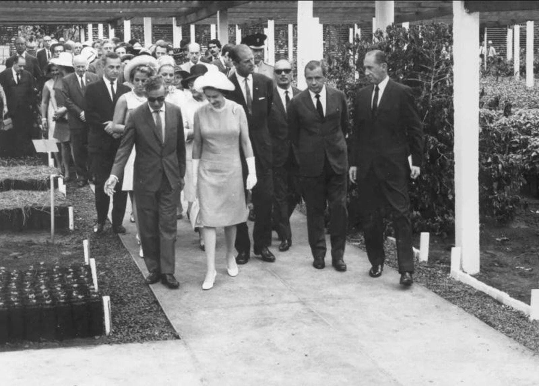 Rainha Elizabeth visitou a Fazenda Santa Elisa, dada sua importância