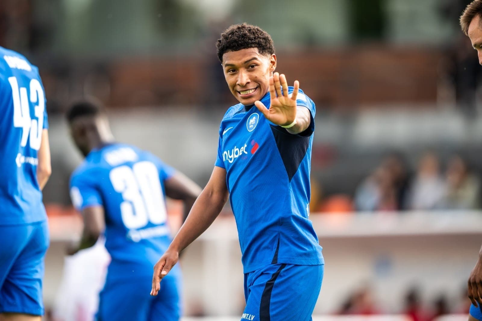 Emerson, brasileiro do Rigas Futbola Skola, da Letônia