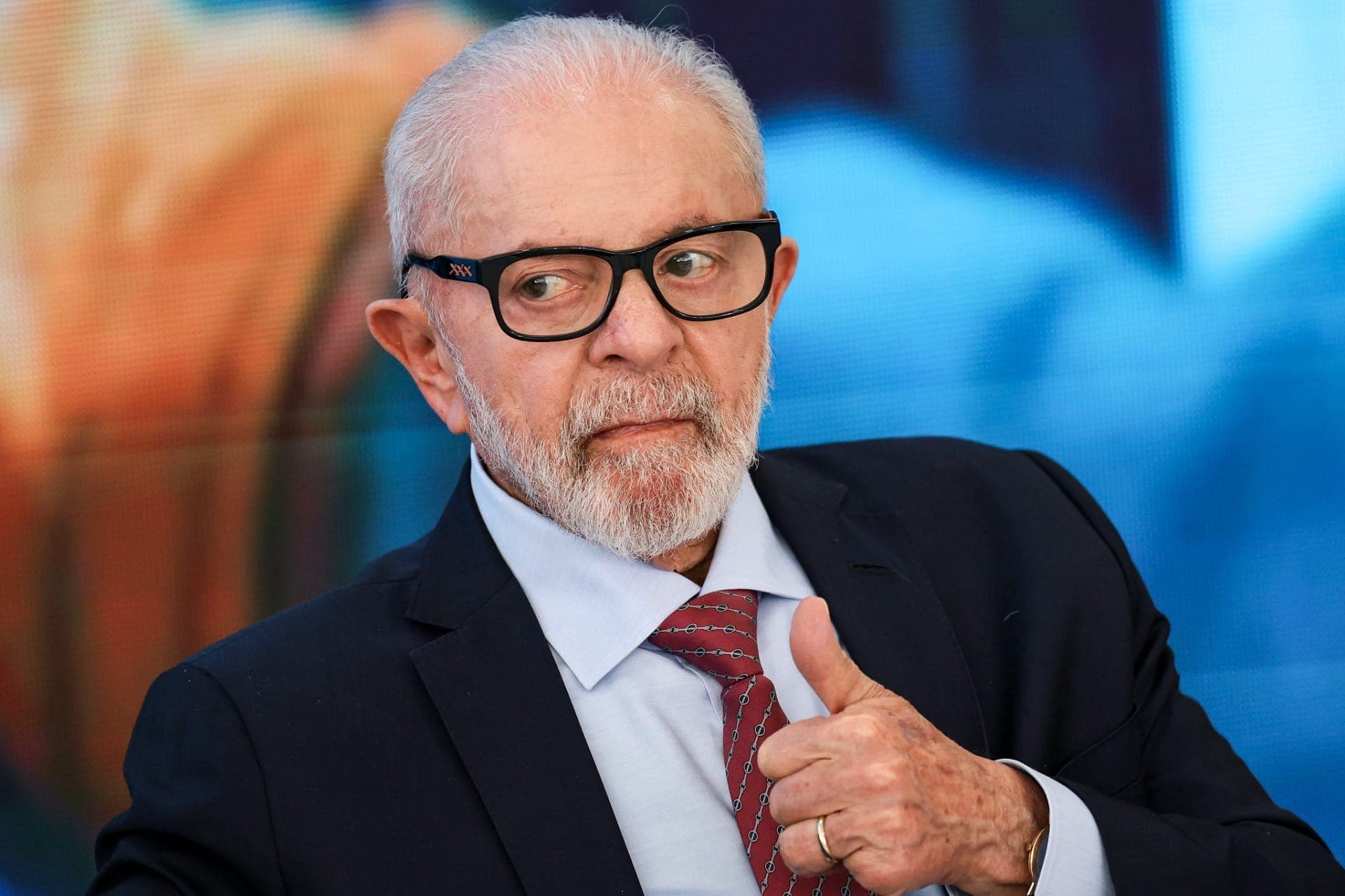 Presidente Luiz Inácio Lula da Silva (PT), que sofreu uma queda e lesionou a cabeça