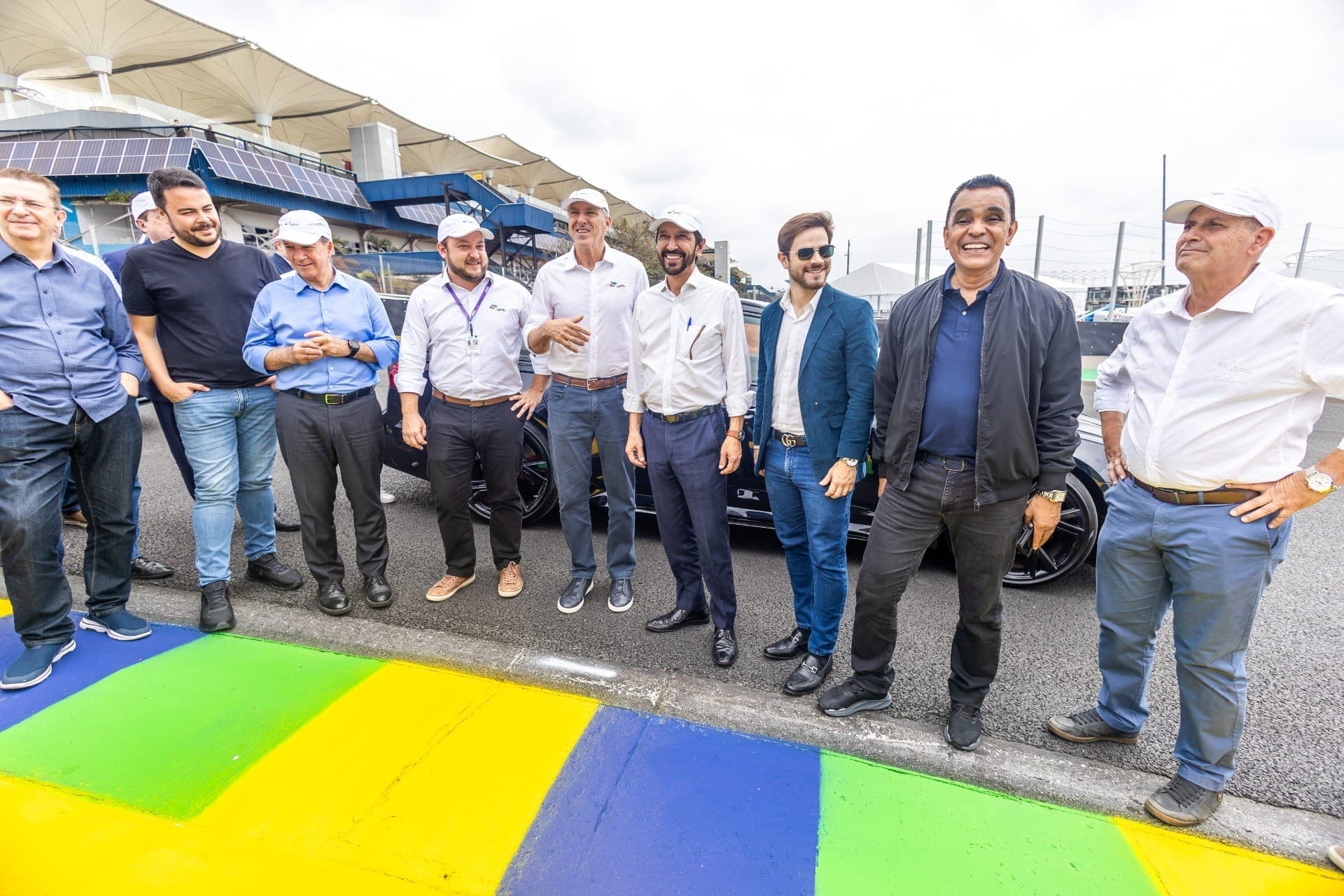 Zebras ganharam as cores da bandeira do Brasil para prova de 2024