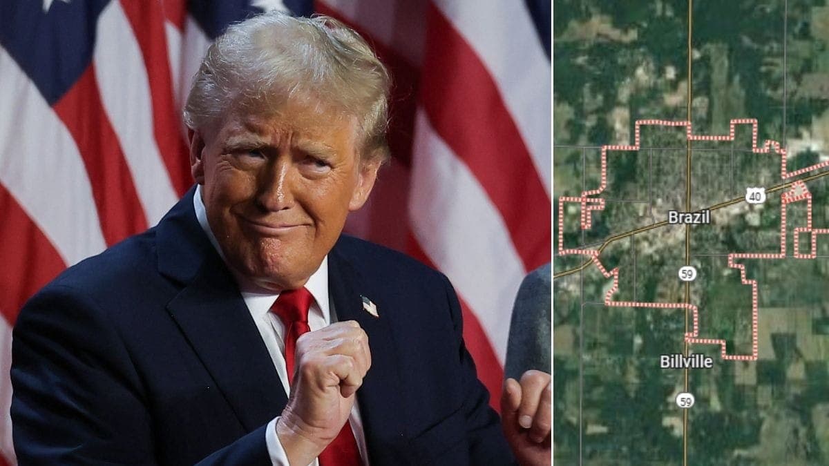 Trump leva quase 80% dos votos em cidade chamada Brazil