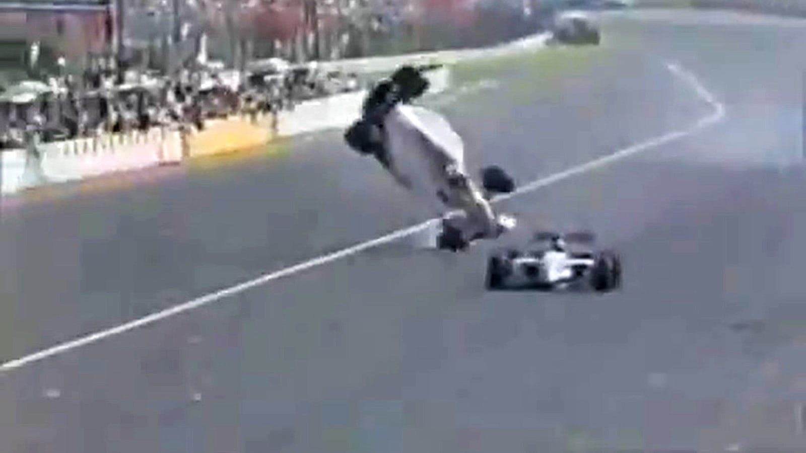 Christian Fittipaldi e Pierluigi Martini (Minardi), no GP da Itália 1993
