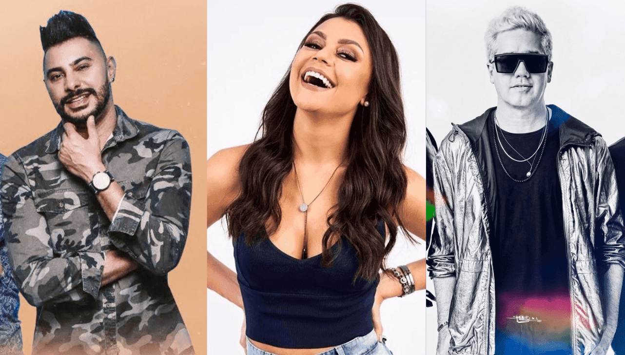 Soweto, Bruna Louise e Jota Quest se apresentam na região