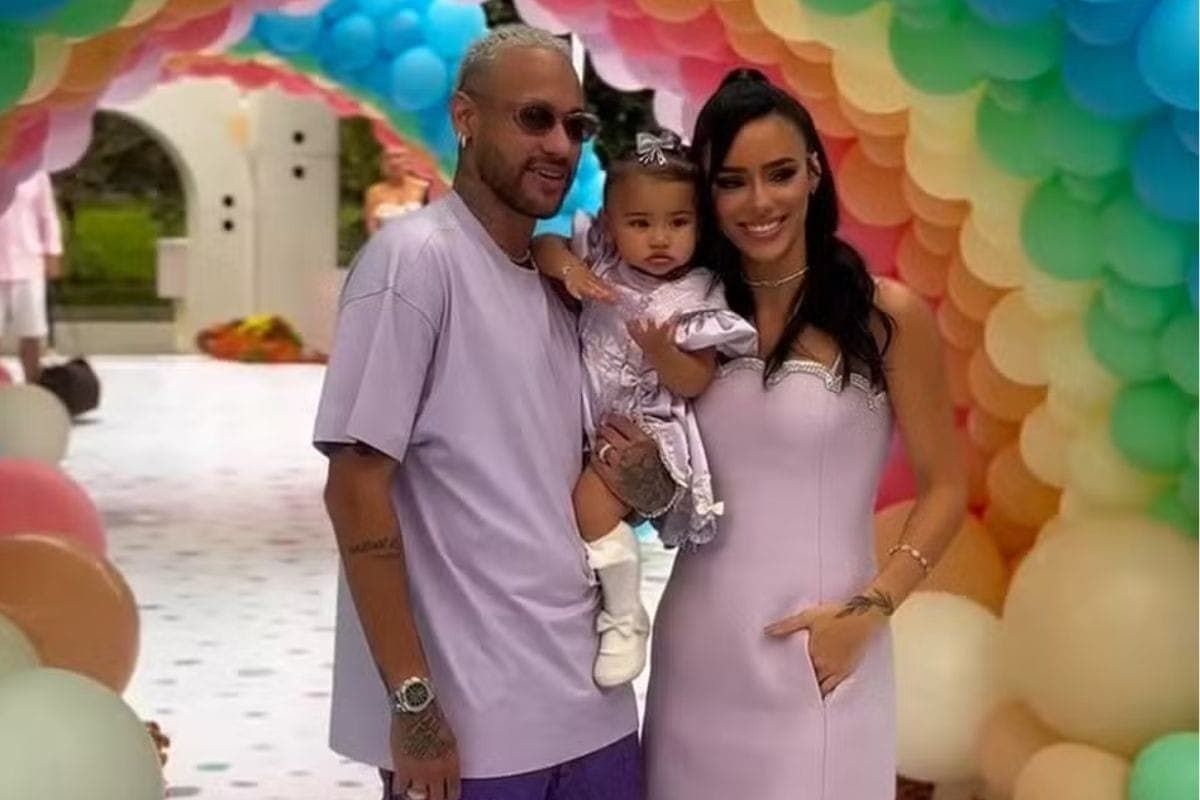 Neymar, Mavie e Bruna Biancardi