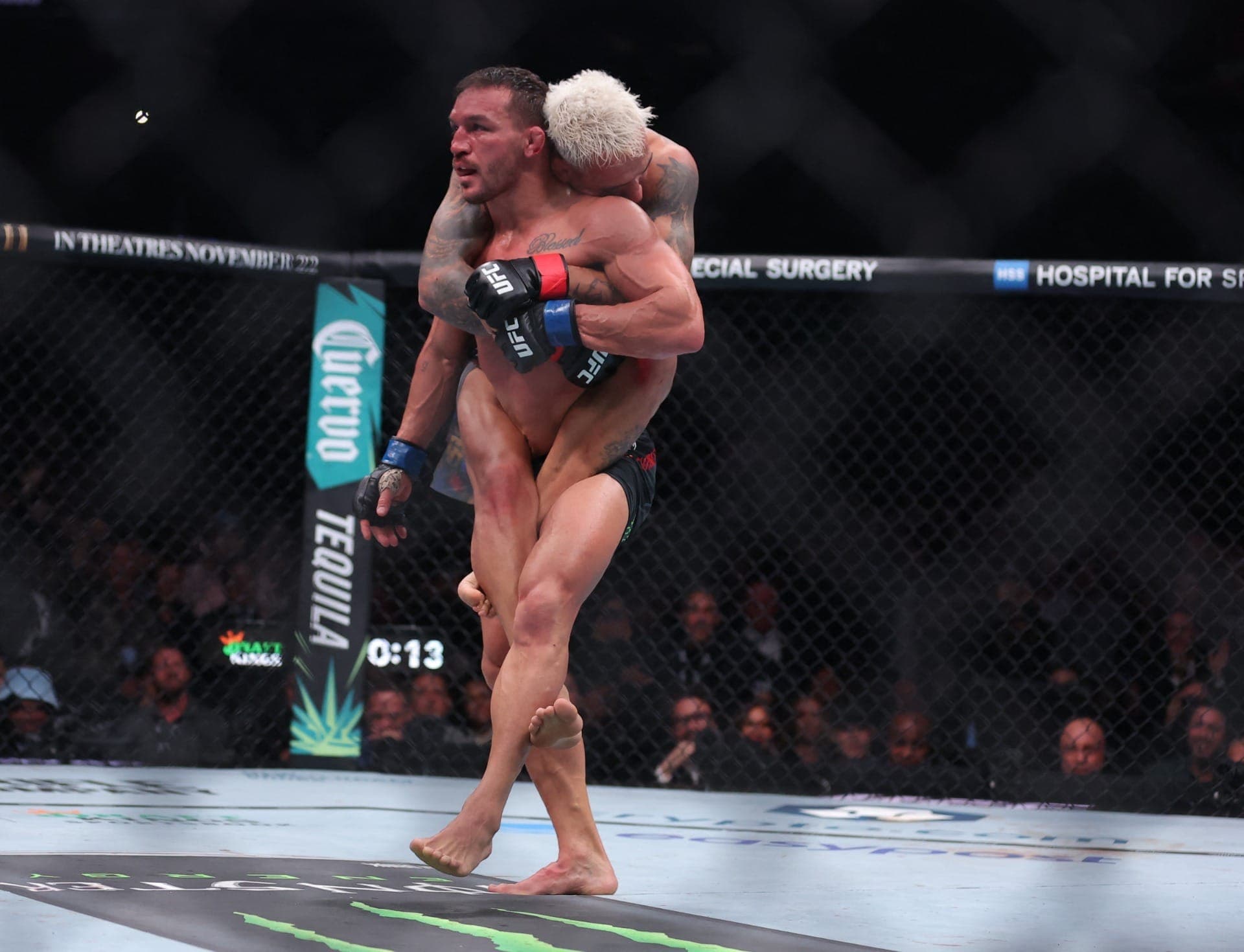 Charles do Bronx e Michael Chandler no UFC 309