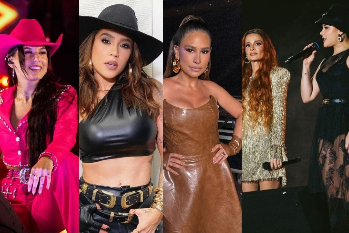 Ana Castela, Maiara e Maraisa, Lauana Prado e Simone Mendes
