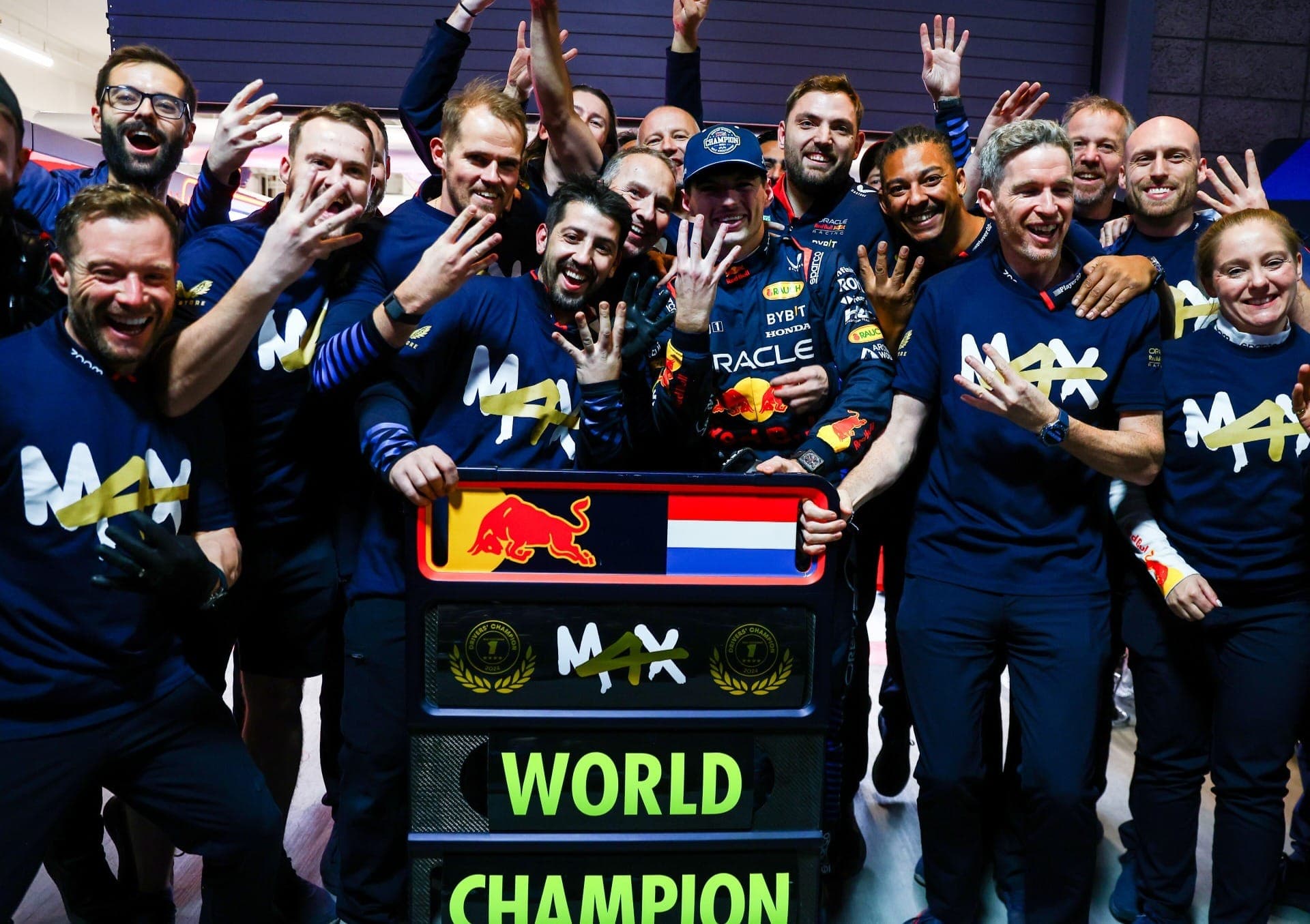 Max Verstappen (Red Bull) campeão no GP de Las Vegas 2024