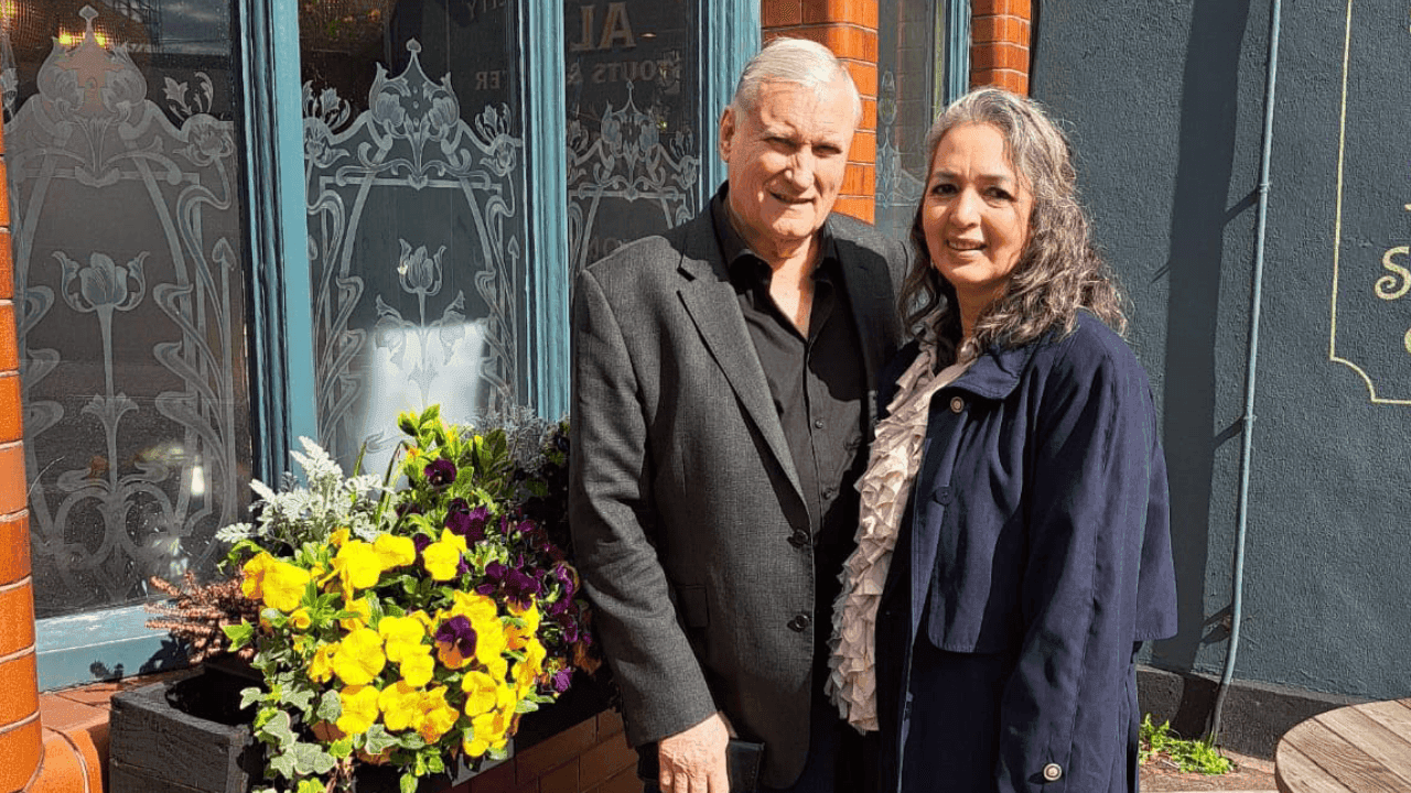 Stefane e Carmen, ex-proprietários do Alquimia