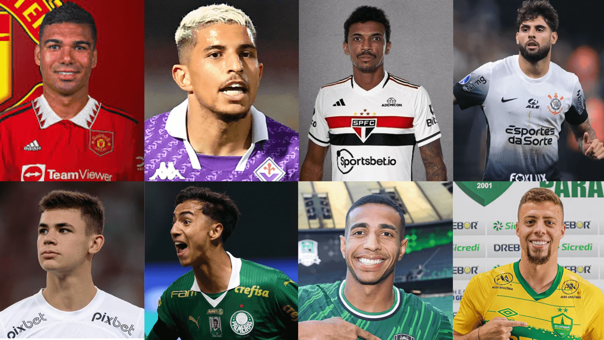 Conheça 11 jogadores do Vale do Paraíba que estão em grandes clubes de futebol