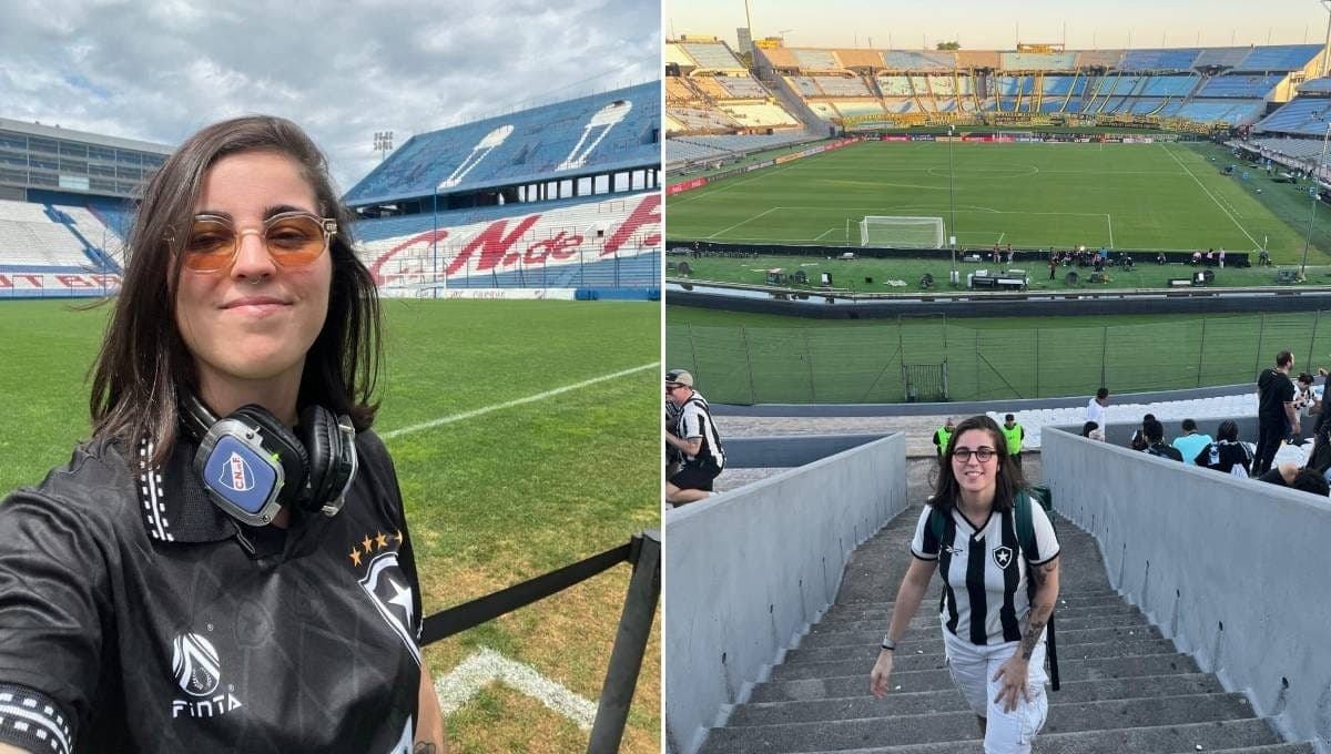 Botafoguense nos estádios do Nacional-URU e no Centenário