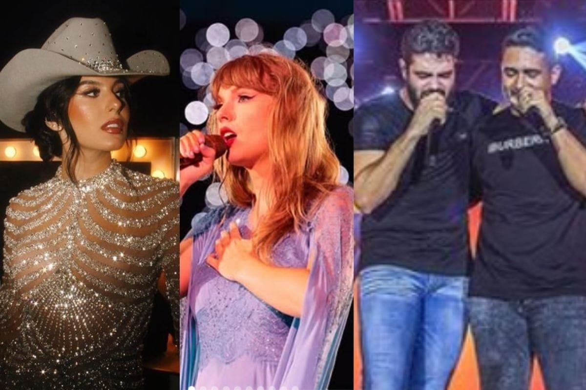 Ana Castela, Taylor Swift e Henrique e Juliano
