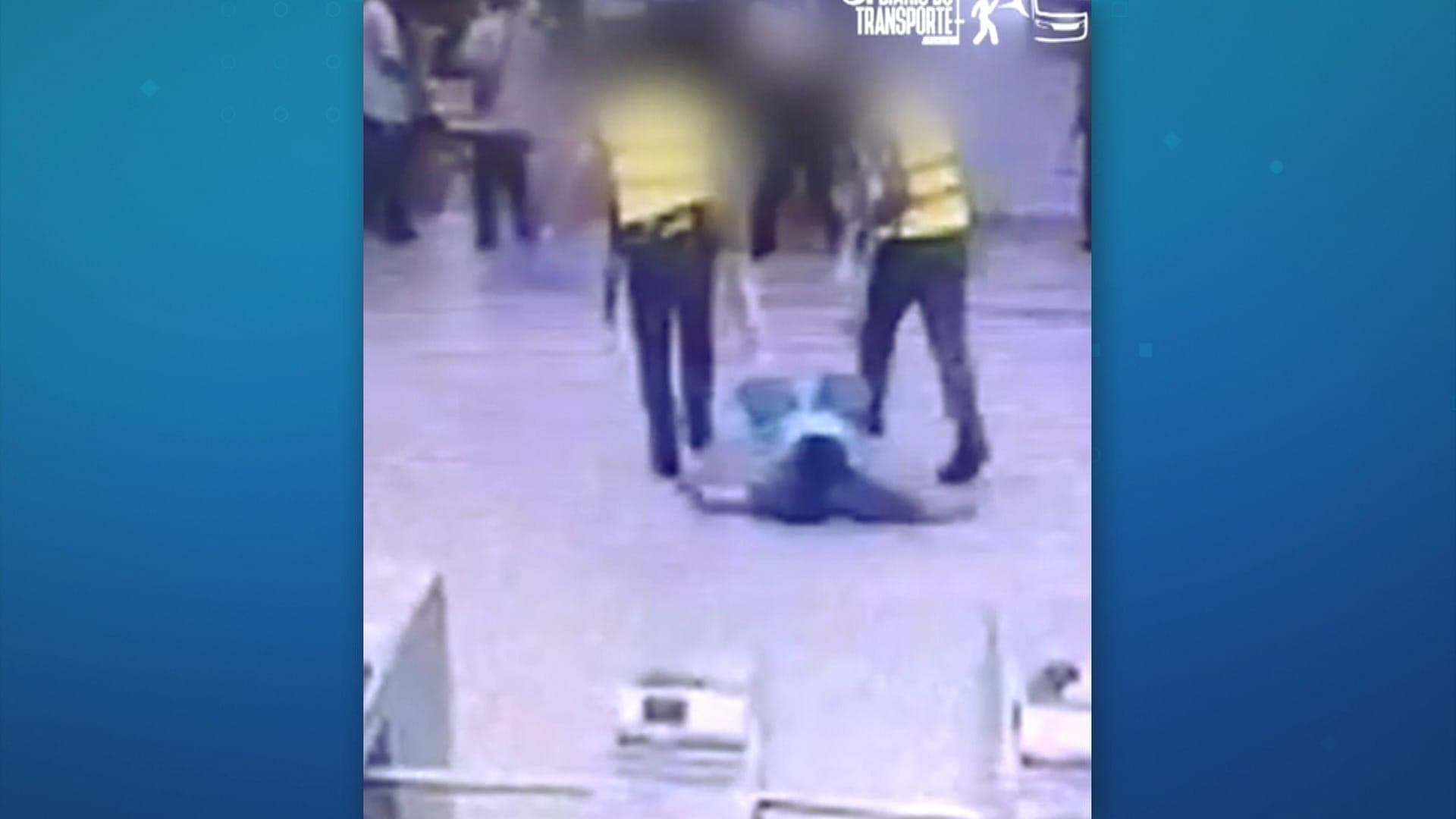Homem morre após ser agredido por agentes de segurança