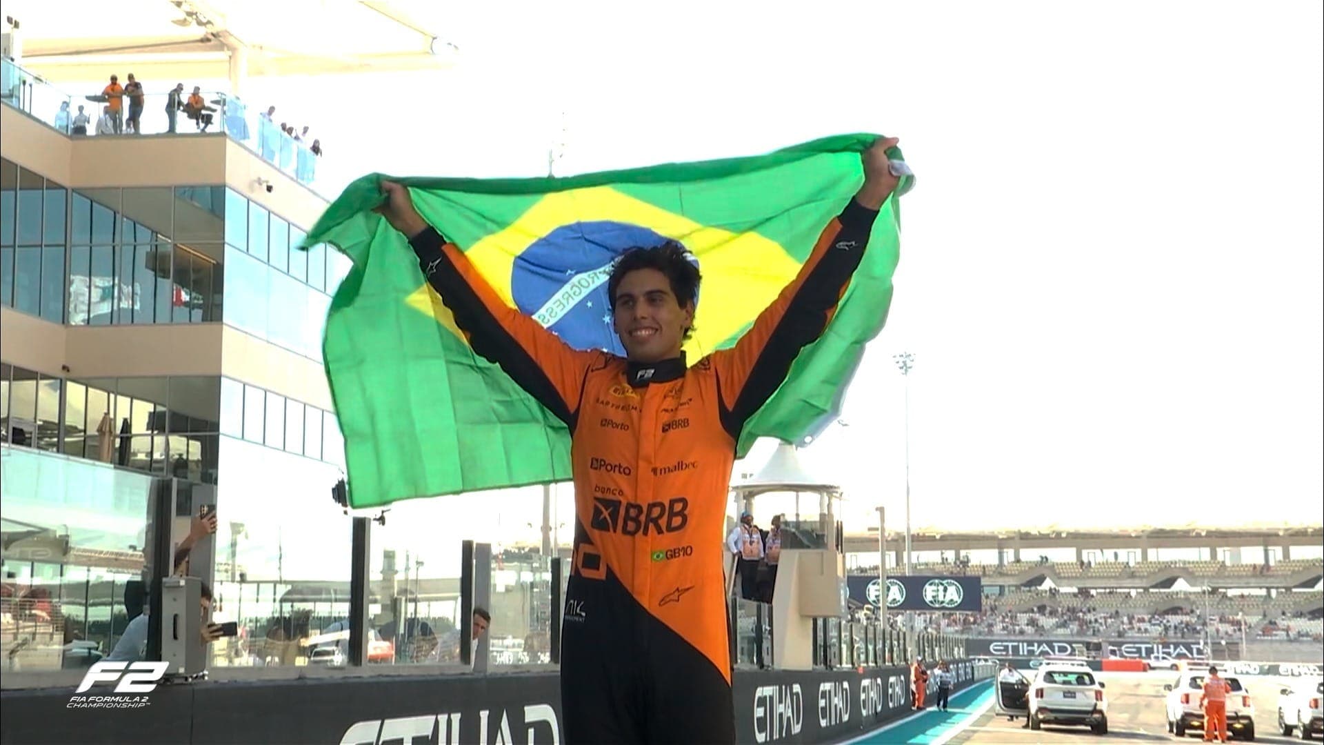 Gabriel Bortoleto é campeão da Fórmula 2 na temporada 2024