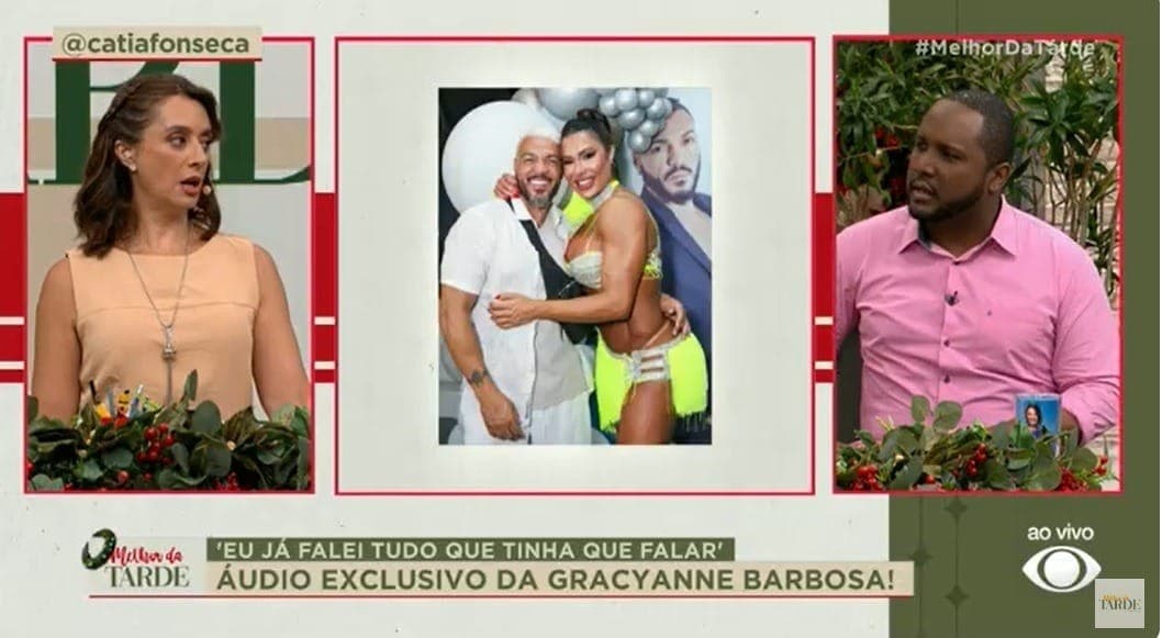 Gracyanne Barbosa sobre Belo: “O que tinha que falar, já falei”