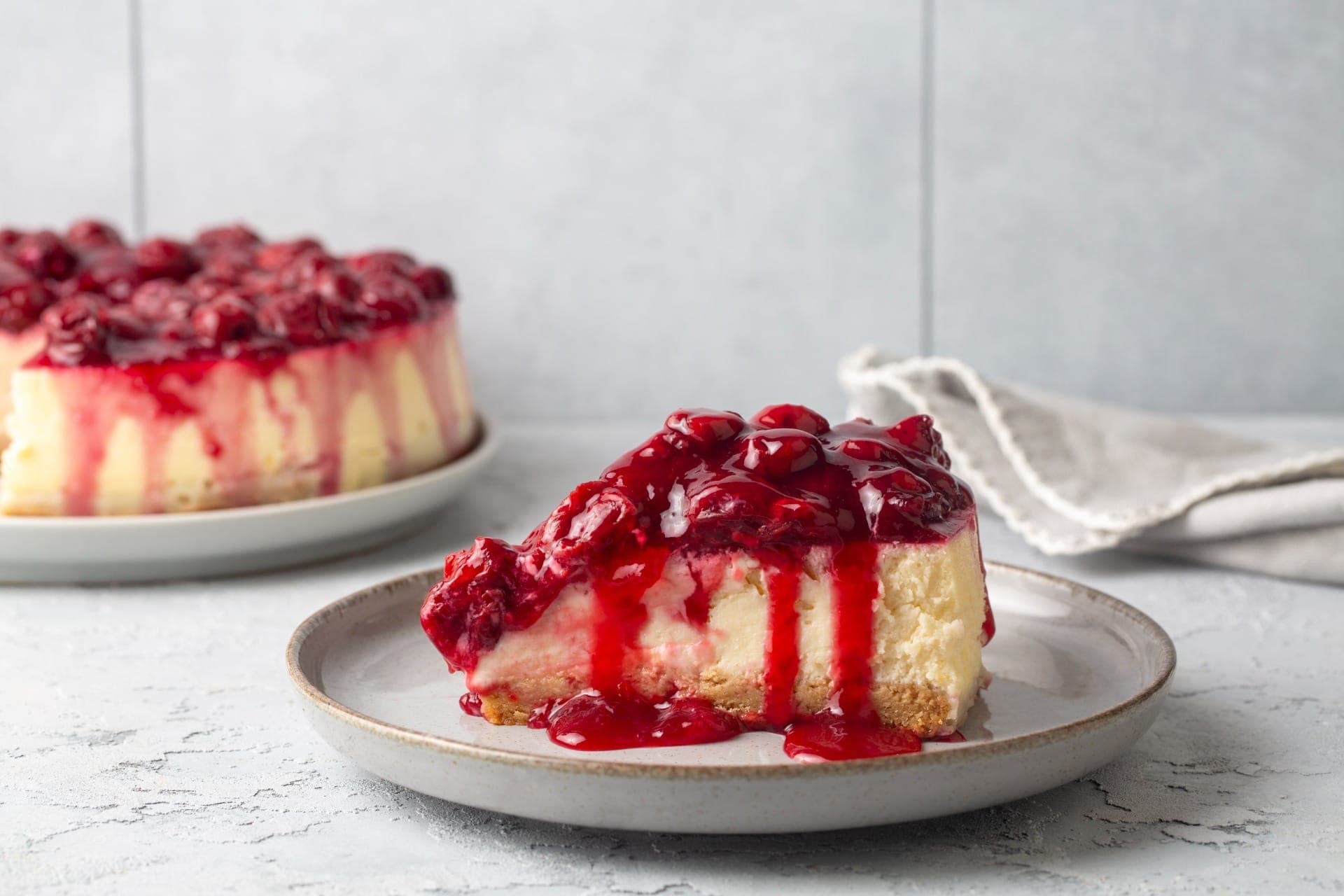 Cheesecake de frutas vermelhas pode ser feito na air fryer