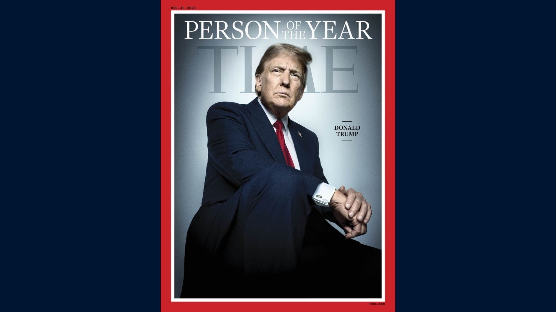 Donald Trump é a pessoa do ano pela revista Time