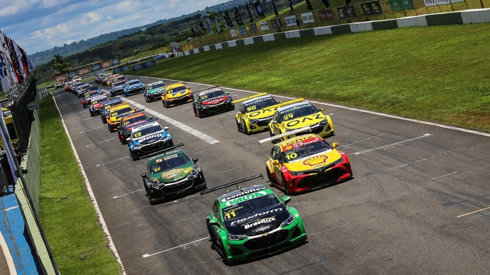 Pilotos na etapa de Goiânia da Stock Car 2024