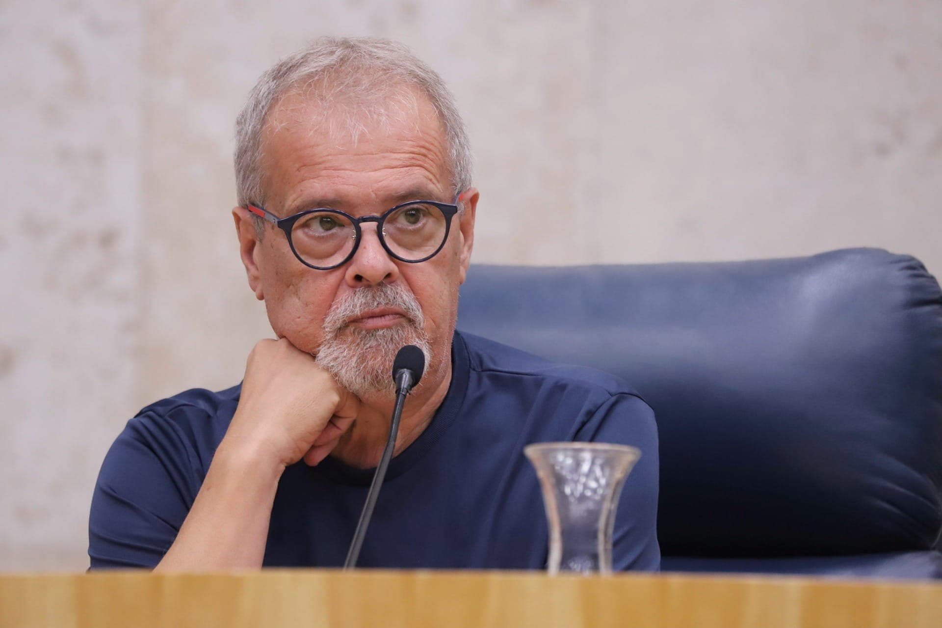 Vereador Ricardo Teixeira (União Brasil) durante Comissão Parlamentar de Inquérito (CPI) da ENEL