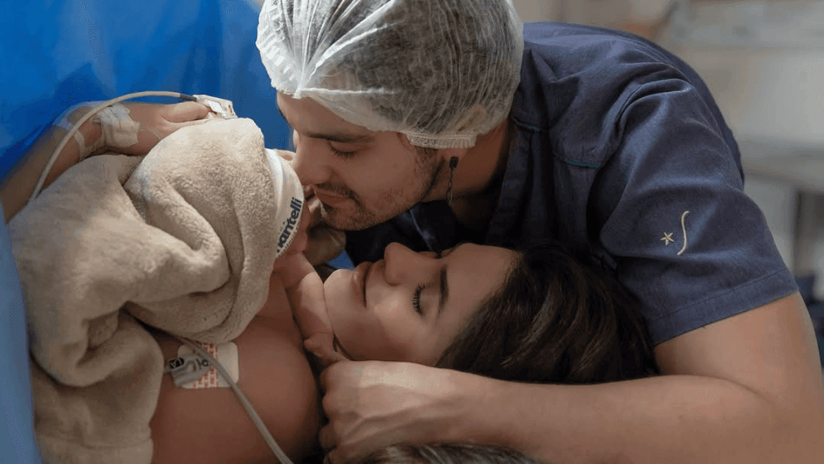 Nasce primeira filha de Luan Santana