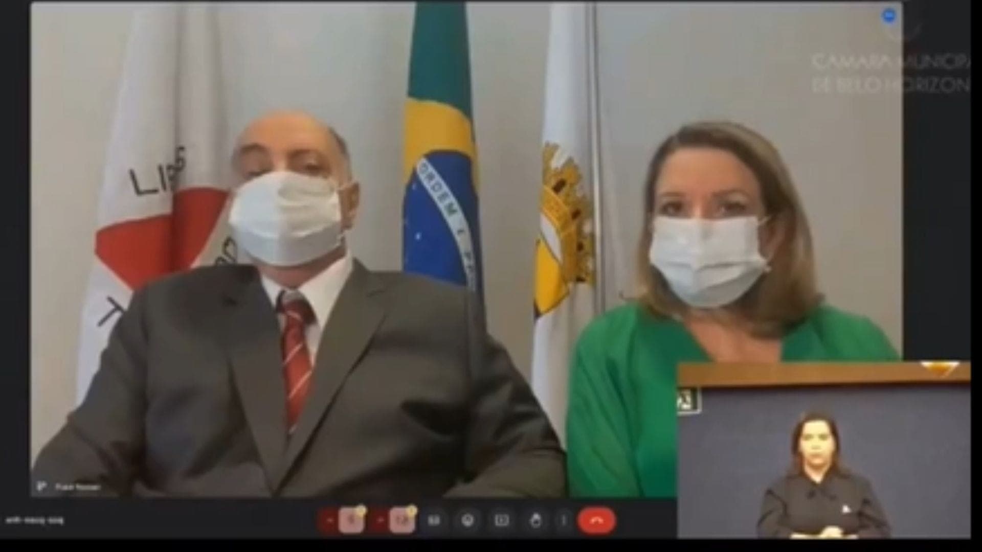 Fuad Noman tomou posse à distância