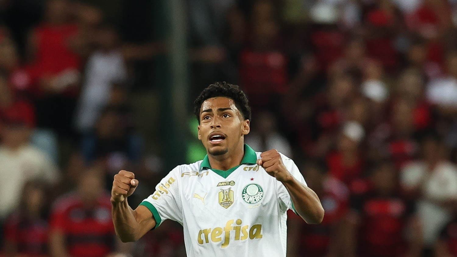 Luighi, atacante do Palmeiras que disputará a Copinha 2025