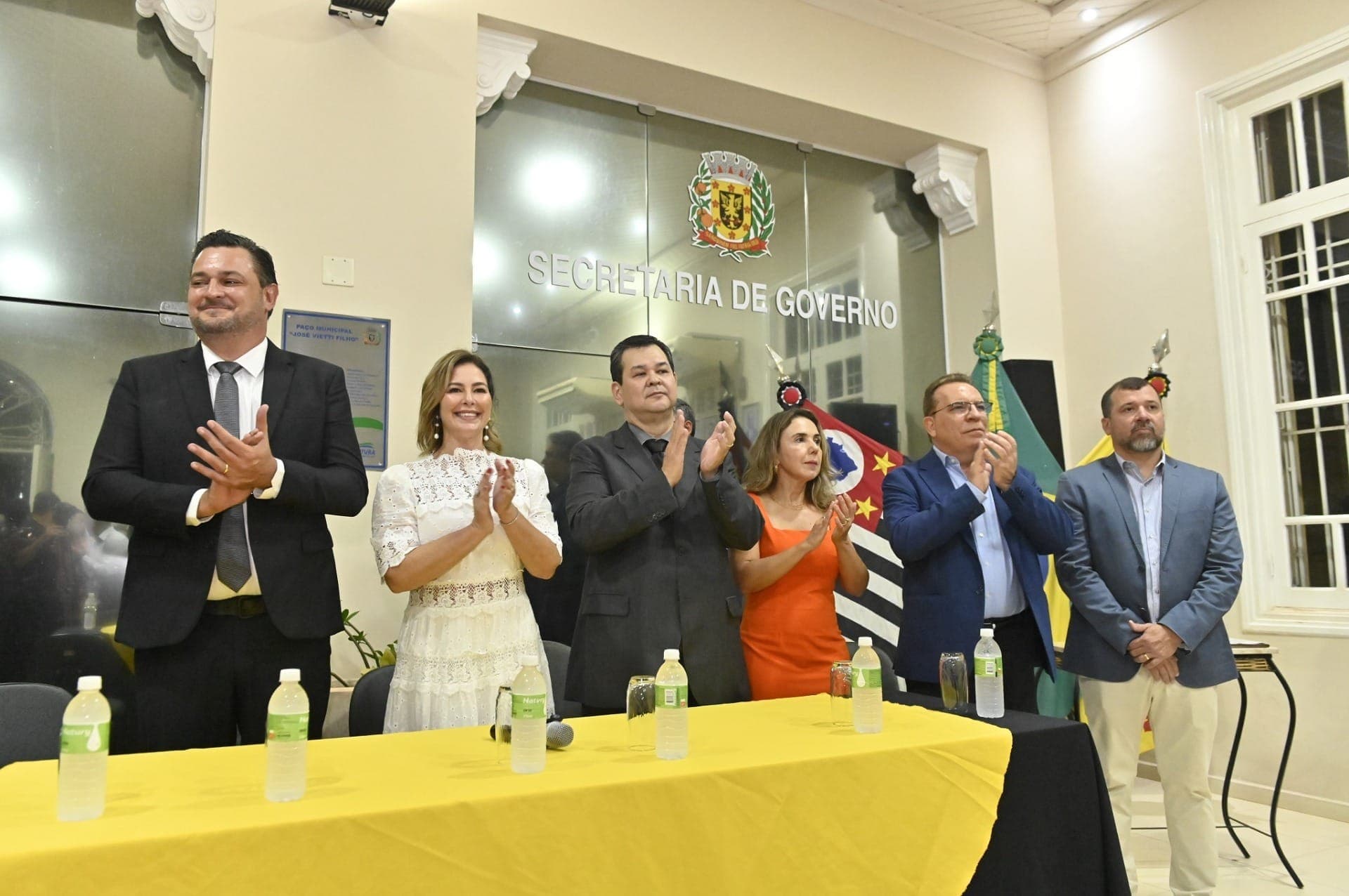 A solenidade foi na Câmara Municipal