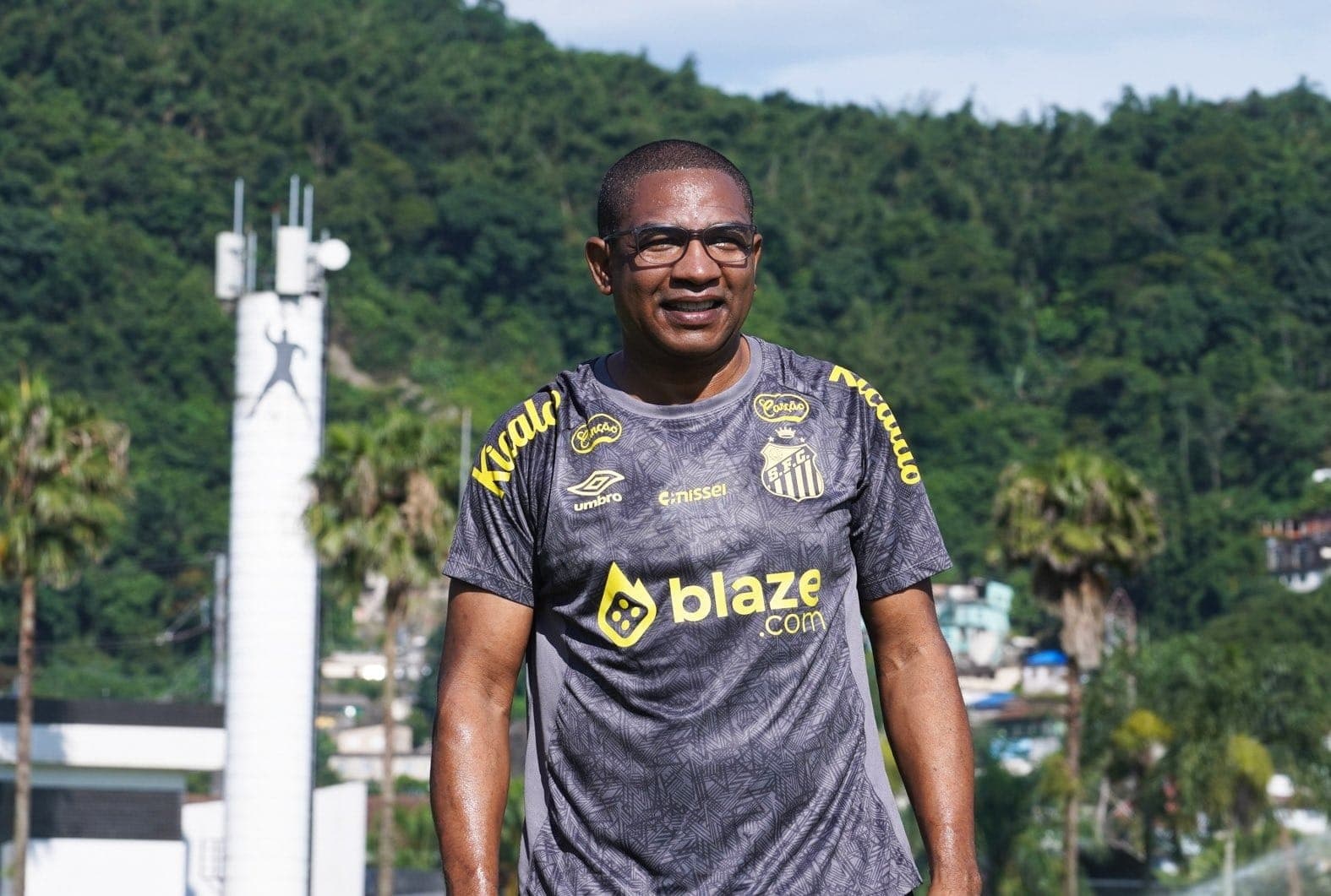 César Sampaio será auxiliar no Santos
