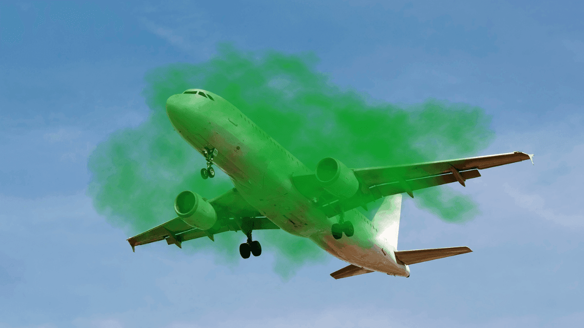 AVIÃO FAZ POUSO POR CAUSA DE PRIVADA ENTUPIDA