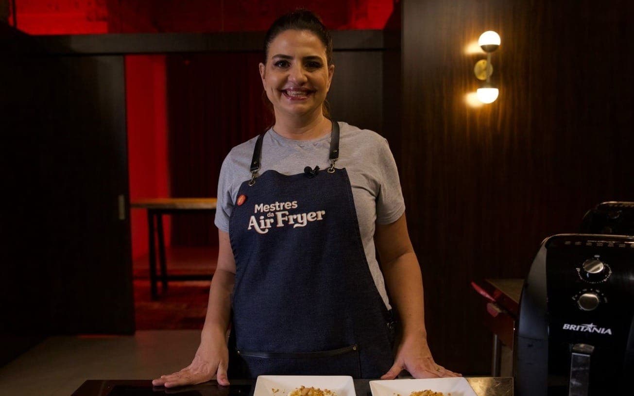 Vivian é a vice-campeã do Mestres da Air Fryer