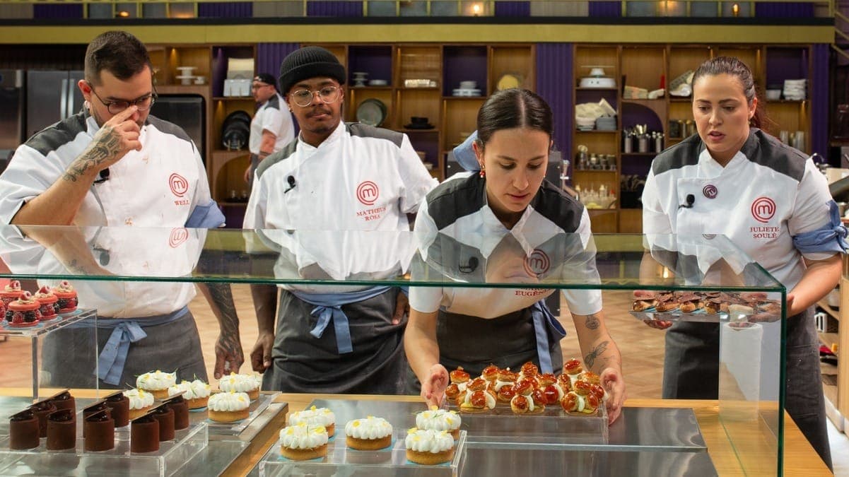 Prova em equipe do MasterChef Confeitaria