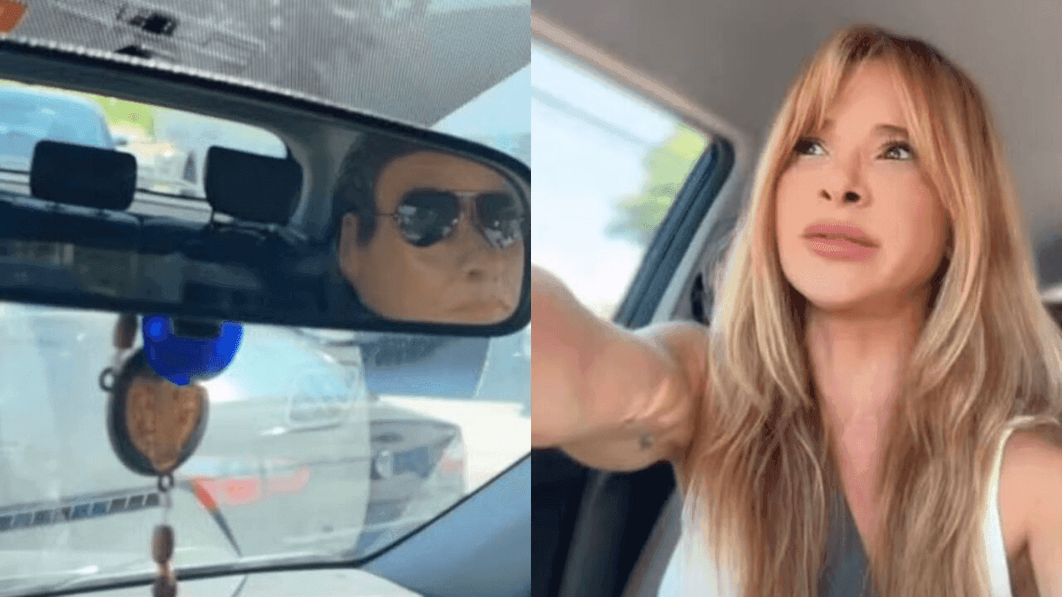 Assistente de luciano huck só anda de carro com boneco inflável do lado