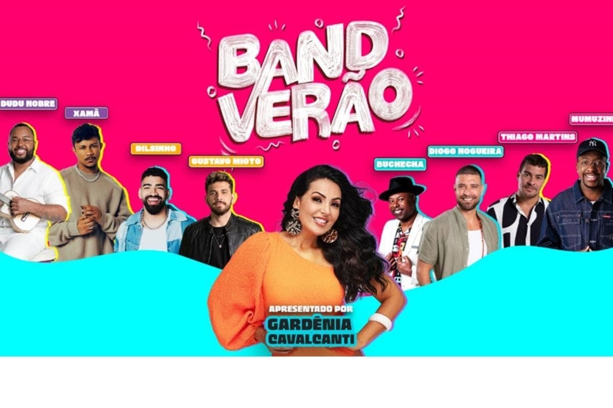 Gardênia Cavalcanti apresentará o Band Verão Rio com shows de grandes nomes da música brasileira