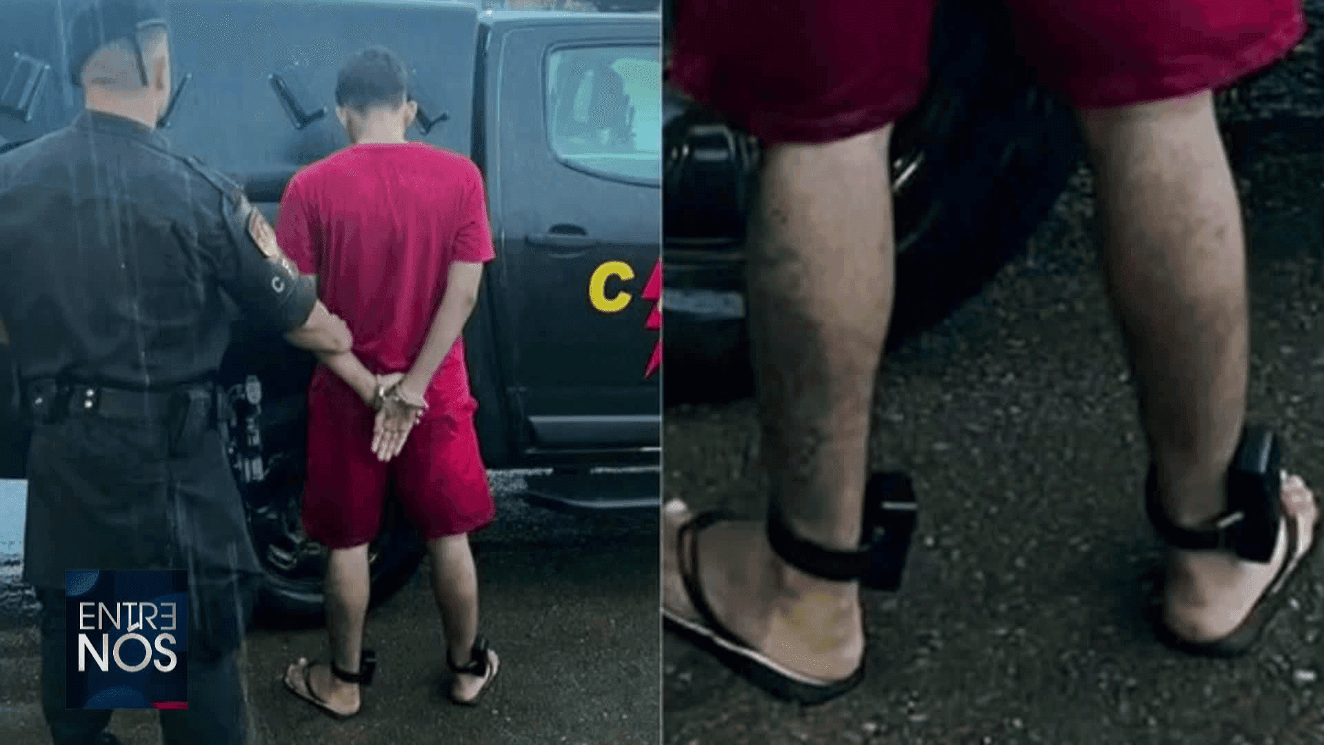 Homem é preso com duas tornozeleiras eletrônicas