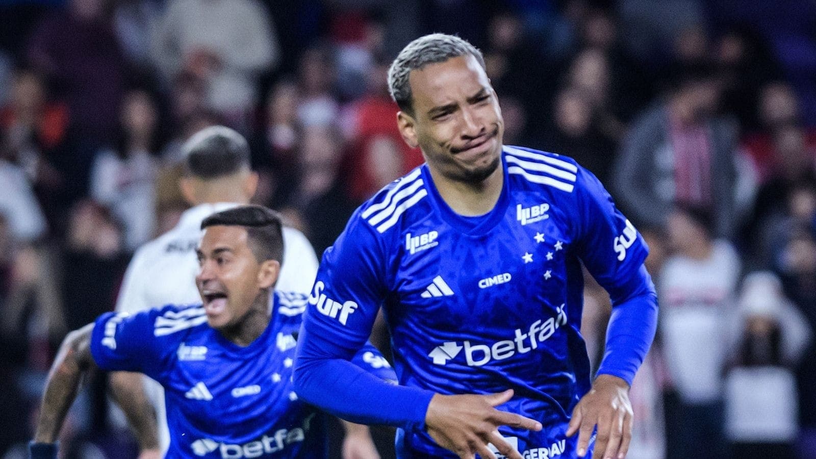 Matheus Pereira fez o gol do Cruzeiro no empate com o São Paulo