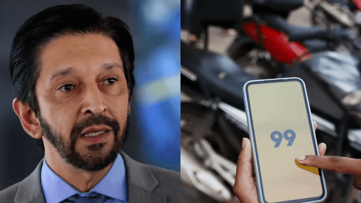 Ricardo Nunes promete punição à 99 após implementação de mototáxi