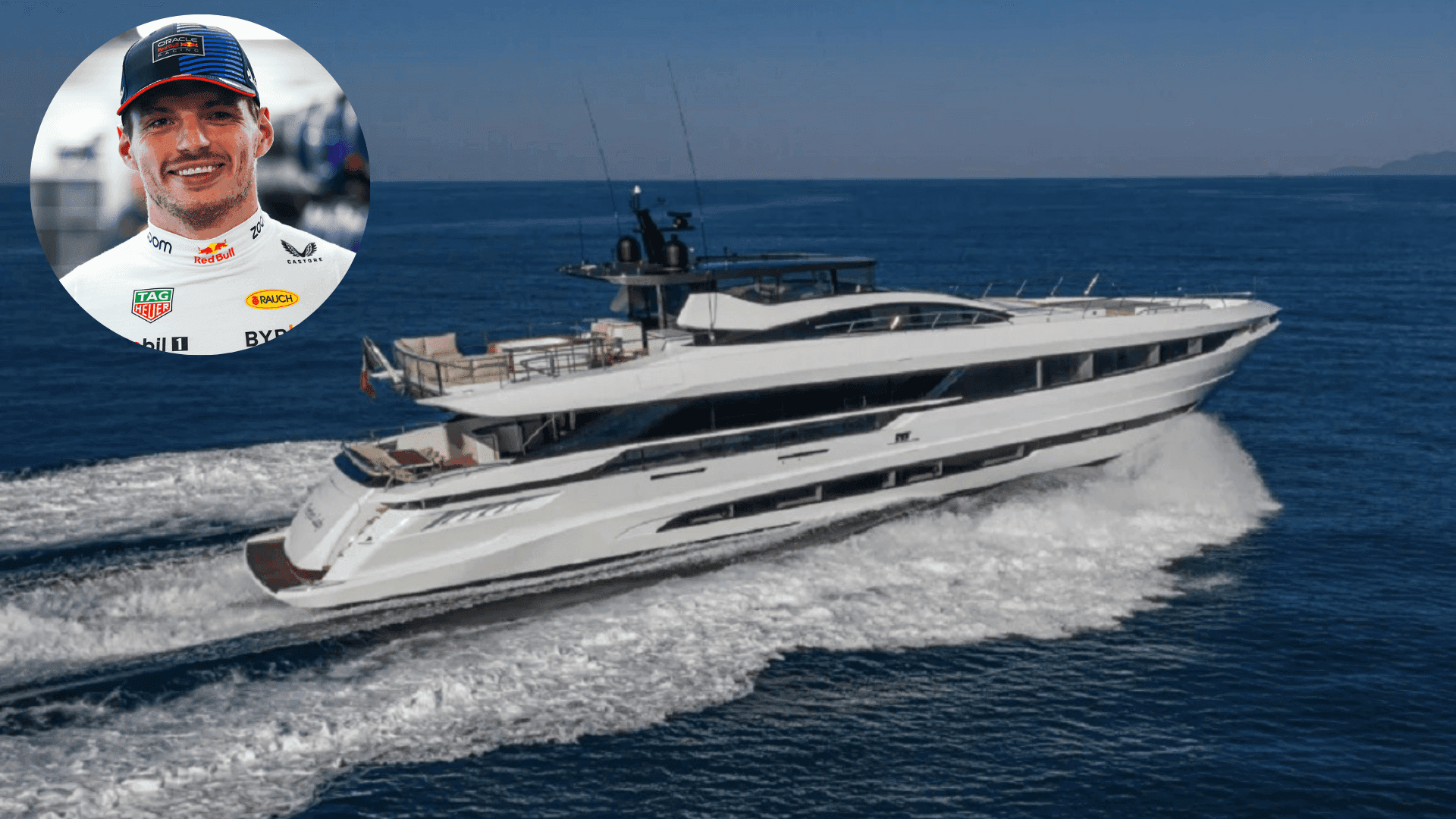 Iate Mangusta GranSport 33 de Max Verstappen