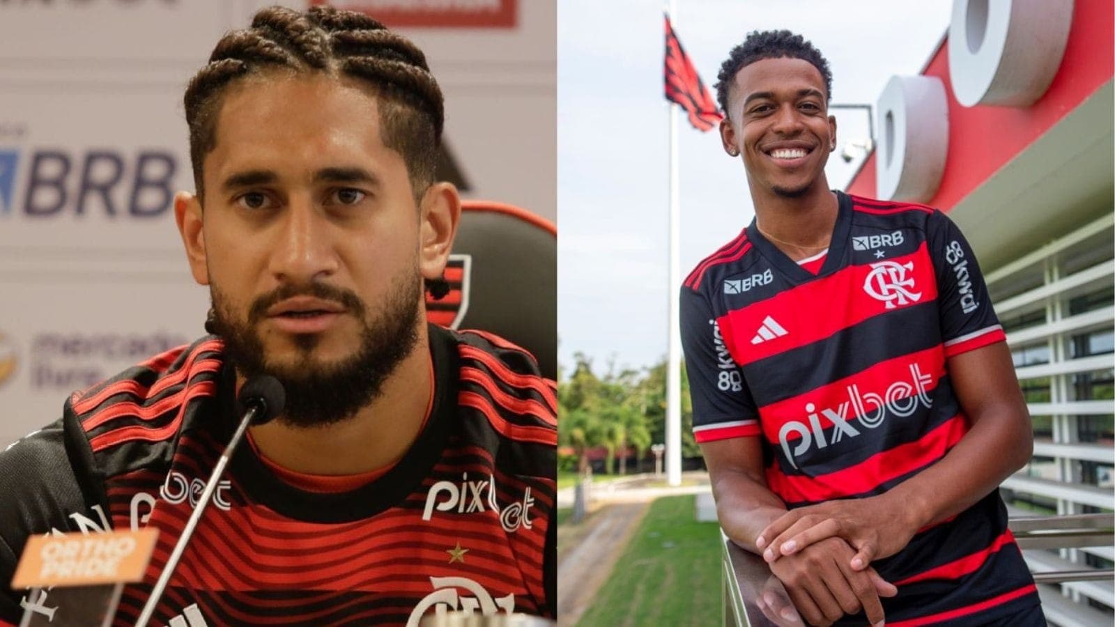 Pablo e Carlinhos não serão aproveitados pelo Flamengo