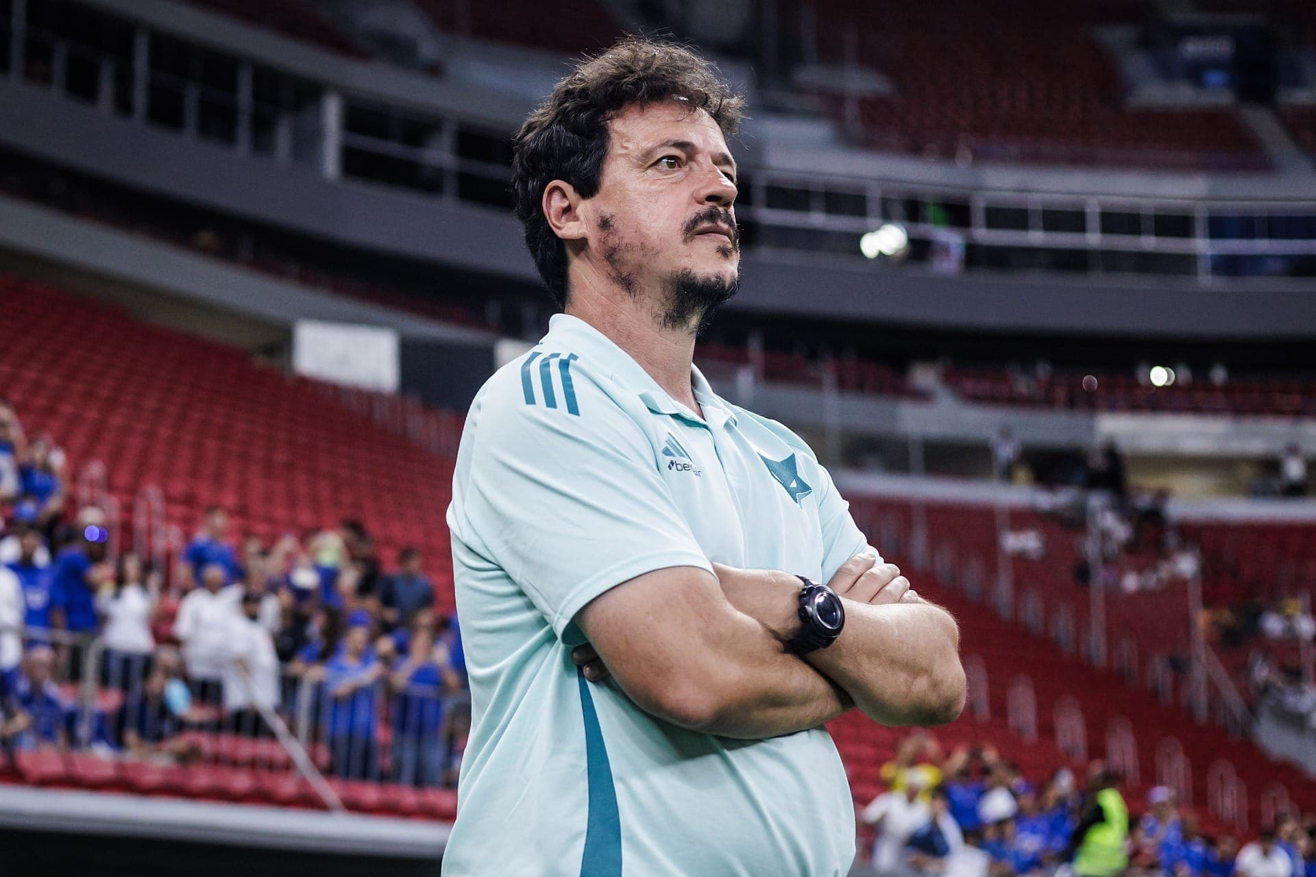 Diniz venceu apenas quatro jogos no comando do Cruzeiro