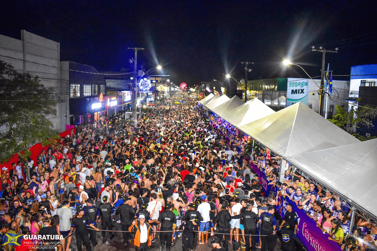 Carnaval em Guaratuba, em 2024