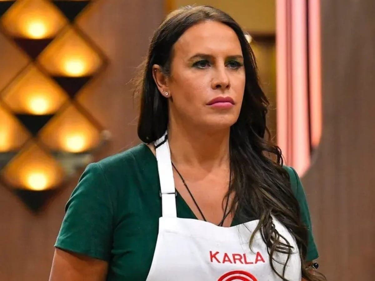 Karla Sofía Gascón no MasterChef Celebrity México