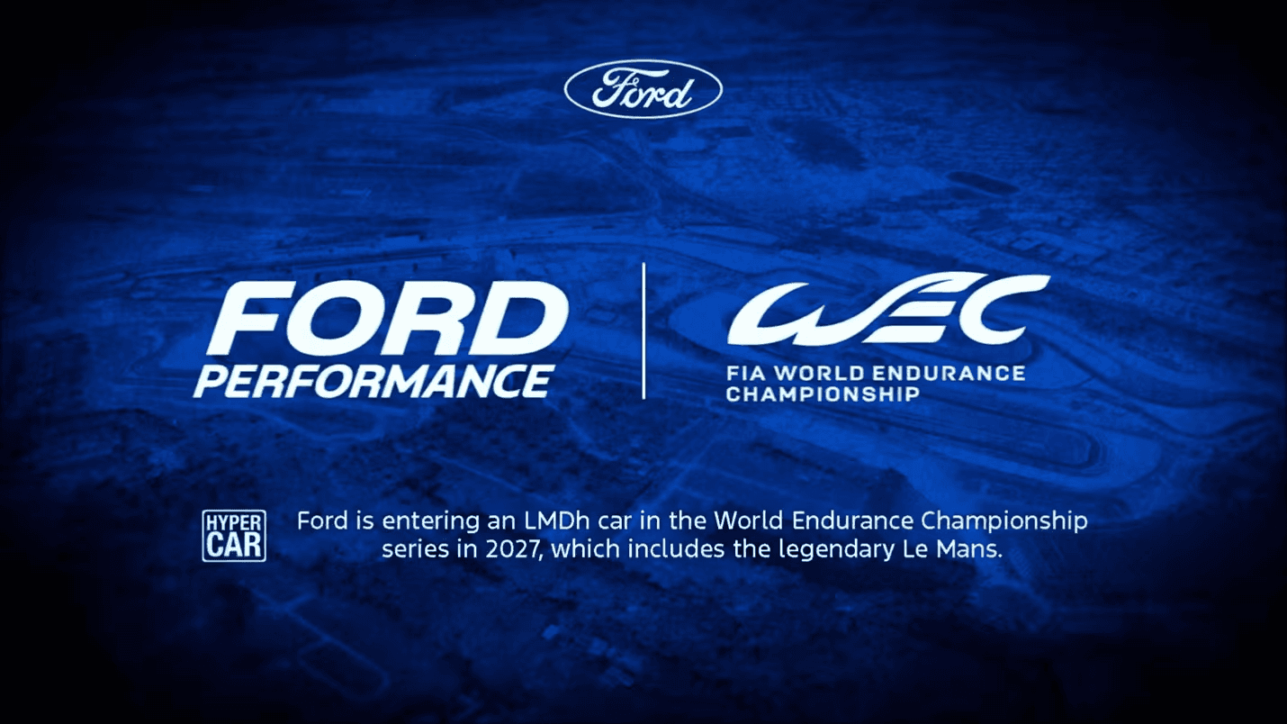 Ford anuncia projeto na classe Hypercar do WEC e retorno para Le Mans